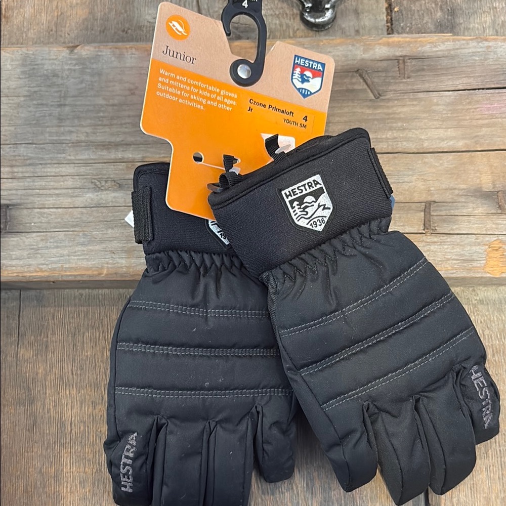 Hestra Primaloft Czone Junior - Size 4